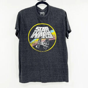 Star Wars‎ Graphic Tee Unisex Size M Black Crew Neck Short Sleeve Soft Comfy